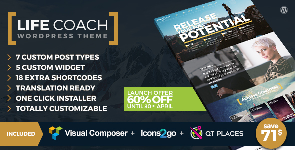 Life Coach WordPress Theme